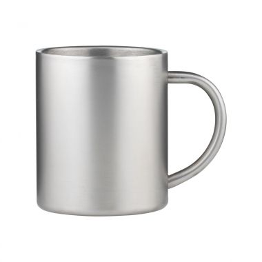 Zilvere RVS koffiebeker | 300 ml