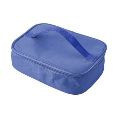 Blauwe Koeltas met lunchbox | Nylon