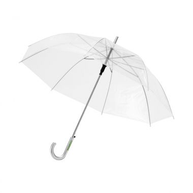 Witte Doorzichtige paraplu | 58 cm