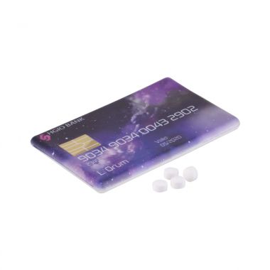 Witte Creditcard met mintjes | 8 gram