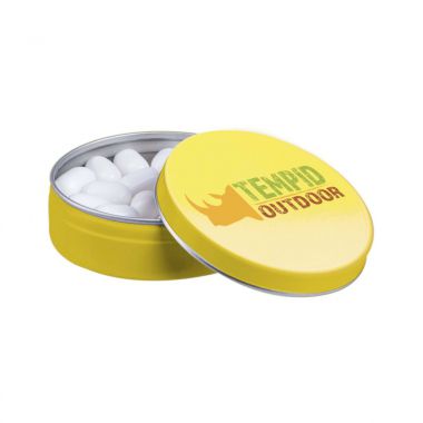 Gele Blikje Tic-Tac | Kleurrijk | 18 gram