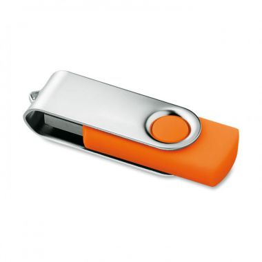 Oranje USB stick twister 3.0 8GB