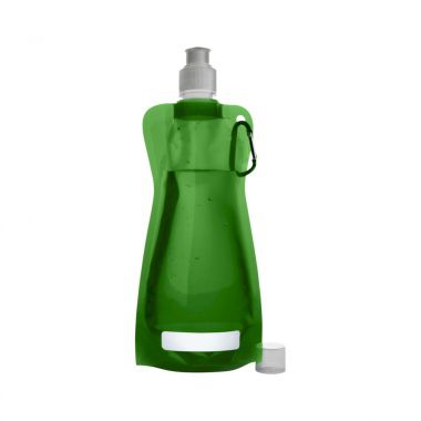 Groene Waterflesje opvouwbaar | 420 ml